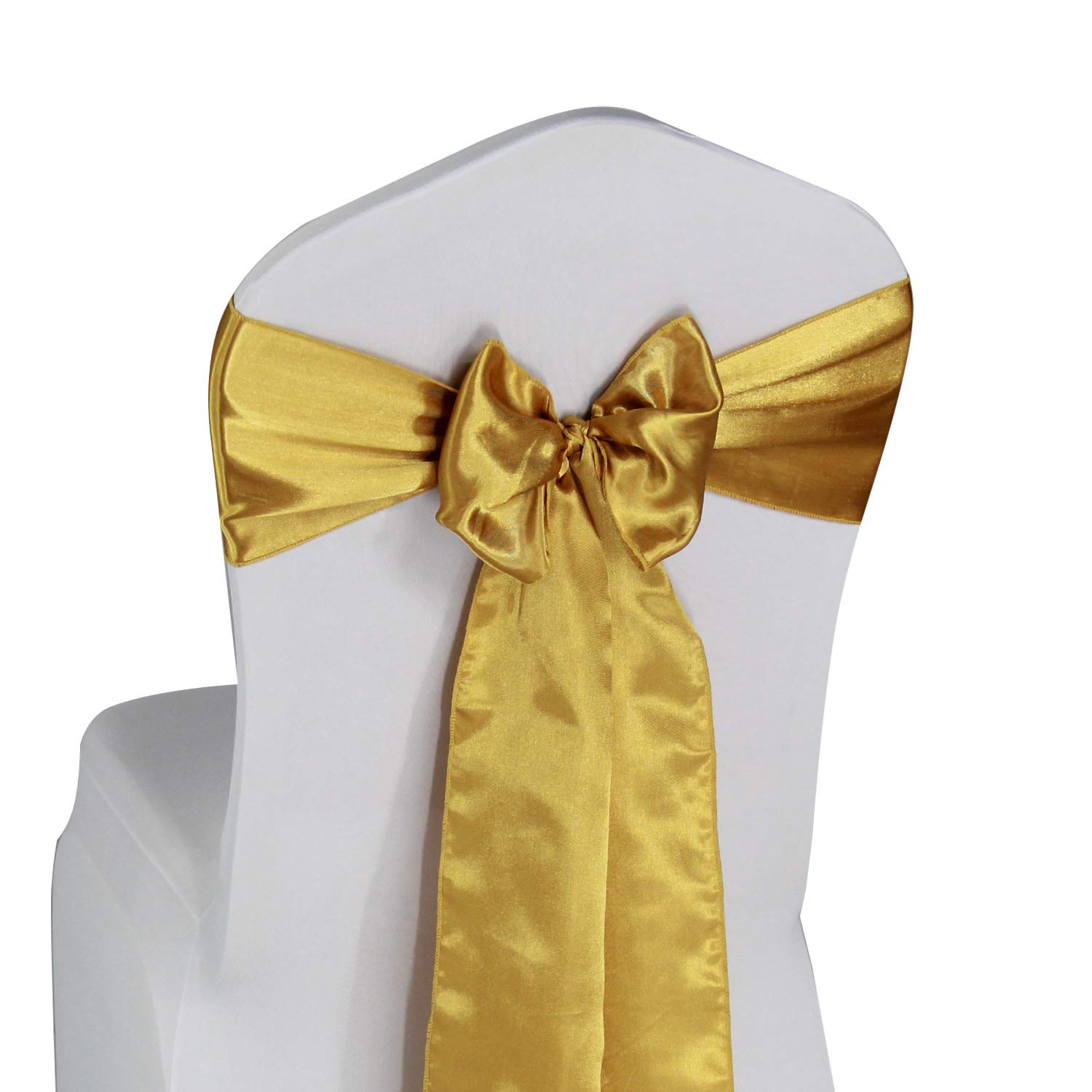 Gold Chair Bows