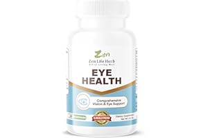ZEN LIFE HERB Eye Health with Panax Notoginseng Astaxanthin Lutein and Zeaxanthin (60 Capsules)