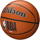 Wilson NBA DRV Plus Outdoor Basketball Size 7 Rubber Brown view 4