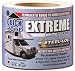 Cofair UBE425 Quick Roof Extreme with Steel-Loc Adhesive, White for RVs - 4" x 25'