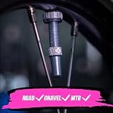 Muc-Off Tubeless Valves V2 7075 Aluminium Presta Valves with Core Tool 60mm view 4