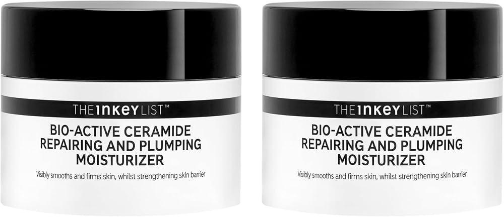 The INKEY List Bio-Active Ceramide Moisturiser 50ml Pack of 2 Vegan