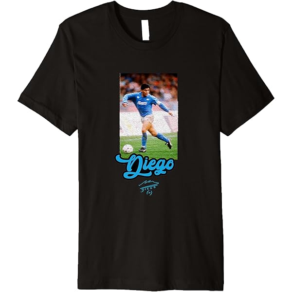 Amazon.com: Diego Maradona Napoli T-Shirt : Clothing, Shoes