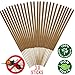 Mosquito Sticks - All Natural Insect Repellent Incense Sticks - Eco friendly - non toxic - Bamboo Infused with Lemongrass & grapefruit peel (Pack of 30)