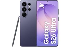 Samsung Galaxy S26 Ultra 5G Smartphone, Cobalt Violet, 512GB, 6.9" Privacy Display, Snapdragon 8 Elite, 200MP Camera, S Pen, 