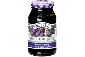 Smuckers Pure Grape Jelly, 0.50000 L