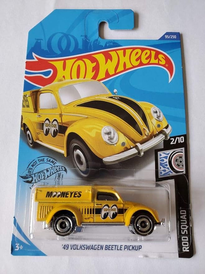 hot wheels 49 volkswagen beetle pickup red