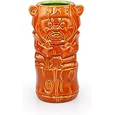 STAR WARS Geeki Tikis Wicket Ewok Mug | Official Collectible Tiki Style Ceramic Cup | Holds 14 Ounces