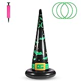 brorise Halloween Ring Toss Game Set, Inflatable