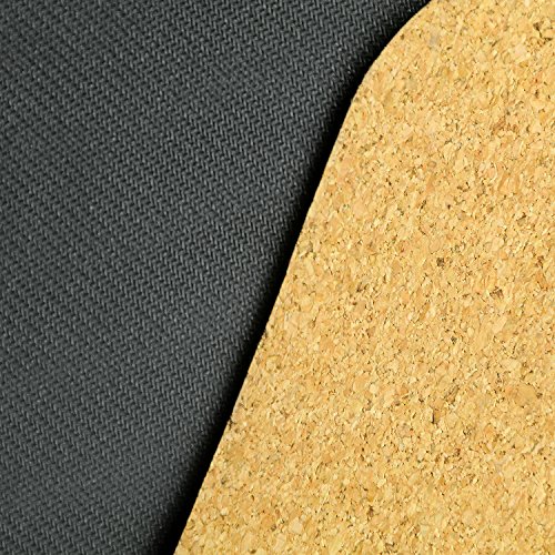 Aurorae PRO Natural Cork/Rubber Yoga Mat, Slip Free,Sustainable, Safe Non-Toxic, Free of PVC, TPE, Chemicals/Plastics. Biodegradable and Recyclable, Anti Static, Breathable, 73" x 24 1/2" x 5mm Thick.
