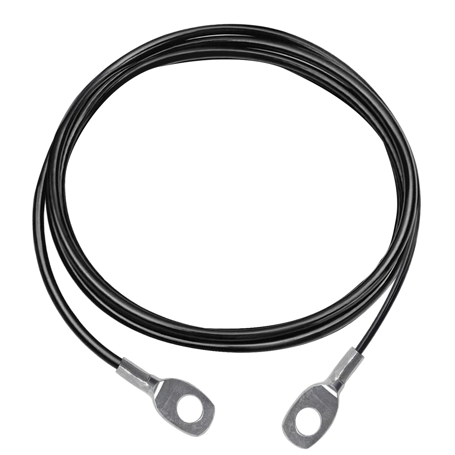 Taeku Fitness Pulley Cable, Heavy-Duty 6mm Steel Wire Rope for Home Gym, Adjustable Replacement Cable for Weightlifting, LAT Pulldown, and Cable Machine Accessories (1.5M)