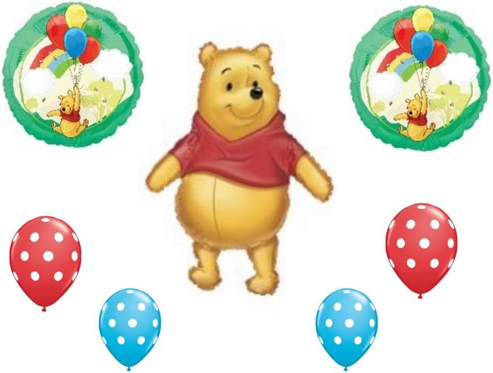 winnie the pooh baby shower balloons