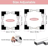 NIUXX Universal Stacking Kit for Washer & Dryer 46-66 cm Adjustable view 2