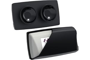 Zeyitian EZ Pass Holder with Super Strong Suction Cups for Windshield. Ezpass Holder Toll Pass Transponder iPass Holder (Black, 1pack)