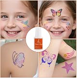 LOPHE 4pcs Glitter Adhesive Skin Glue Strong Hold Quick Dry Water Based view 6