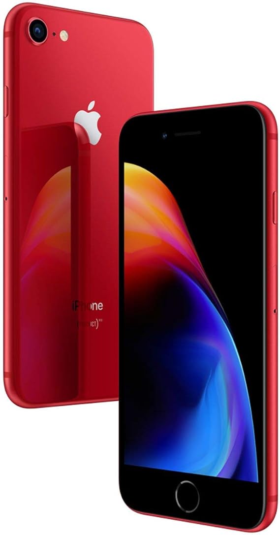 Apple iPhone 8, totalmente desbloqueado, 256 GB (renovado), AT\u0026T / T-Mobile, 64GB, Rojo: Amazon.com.mx: Electrónicos