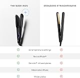 Cloud Nine The Wide Iron Black Wide Plate Hair Straightener 11 Temp Settings view 3