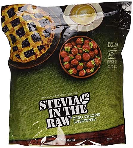 Limited Edition - Stevia in the Raw, Sugar Substitute, Zero Calories, 9.7oz Bag, 2 Pack