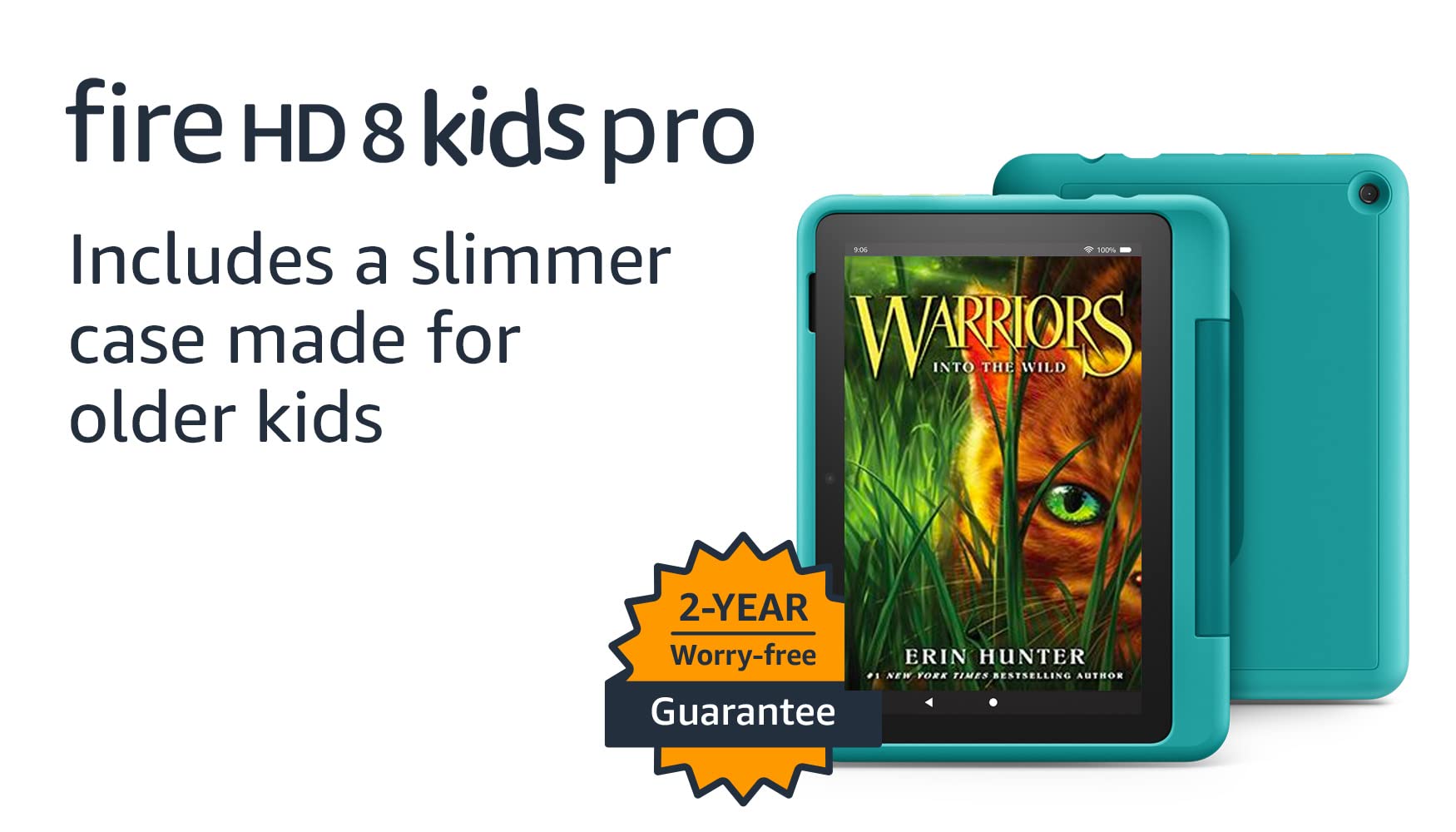 Amazon Fire HD 8 Kids Pro tablet- 2022, ages 6-12 | 8
