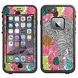 Skin Decal for LifeProof iPhone 6 Case - Elephant In Groveland