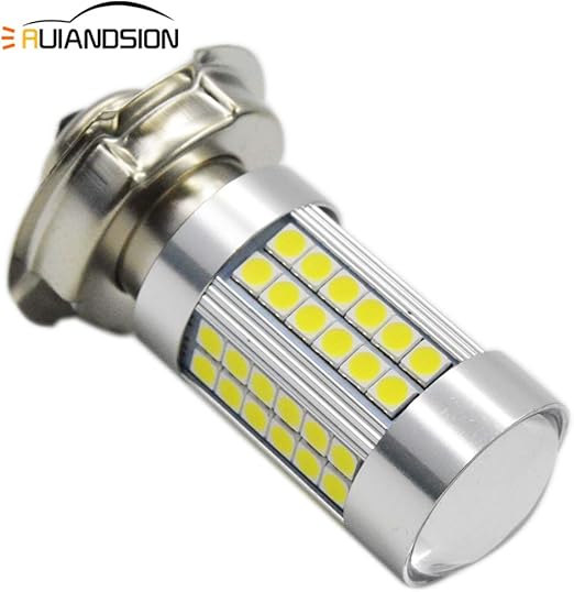 Lampadina LED P45T 6V Per Moto - 1200lm, Bianco 6000K | Facile Installazione, 50.000 Ore Durata