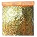 Barnabas Blattgold Variegated Gold Leaf, Color Green [25 Sheets, 5.5 inch], Metal Foil Leaf for Painting, Arts and Crafts