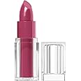 COVERGIRL Clean Lip Color, Plum Isle, Satin Finish, Squalane, Avocado & Aloe, Carmine-Free, Non-Drying, 0.12oz