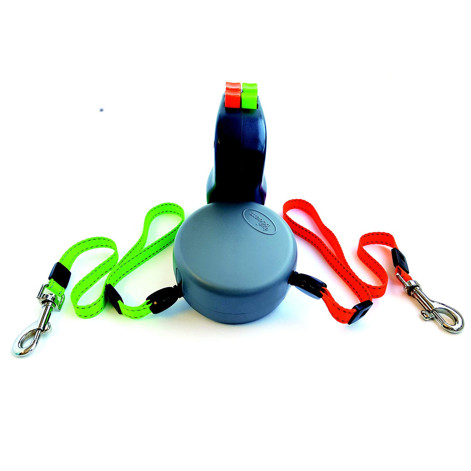 Wigzi Dual Doggie Retractable Leash Pet Carrier Guide
