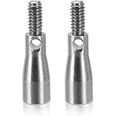 ZTTM 2 Pack Interchangeable Adapter L Tip to S Cable Replacement for ChiaoGoo
