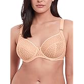 Freya Women's Starlight Unlined Side Support Lace Underwire Bra Bra, -caramel, 38GG