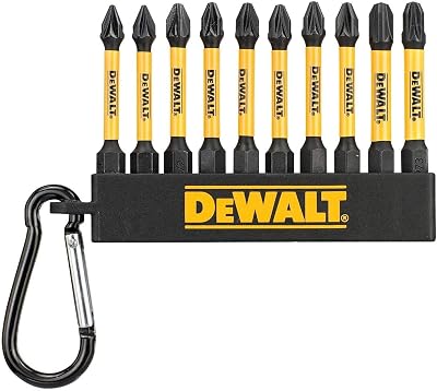DeWalt DT7274-QZ 50mm High Impact Screwdriver Bit Set PZ1 PZ2 PH2