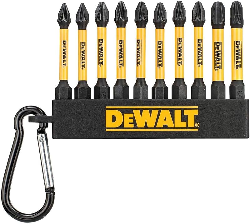 DeWalt DT7274-QZ 50mm High Impact Screwdriver Bit Set PZ1 PZ2 PH2