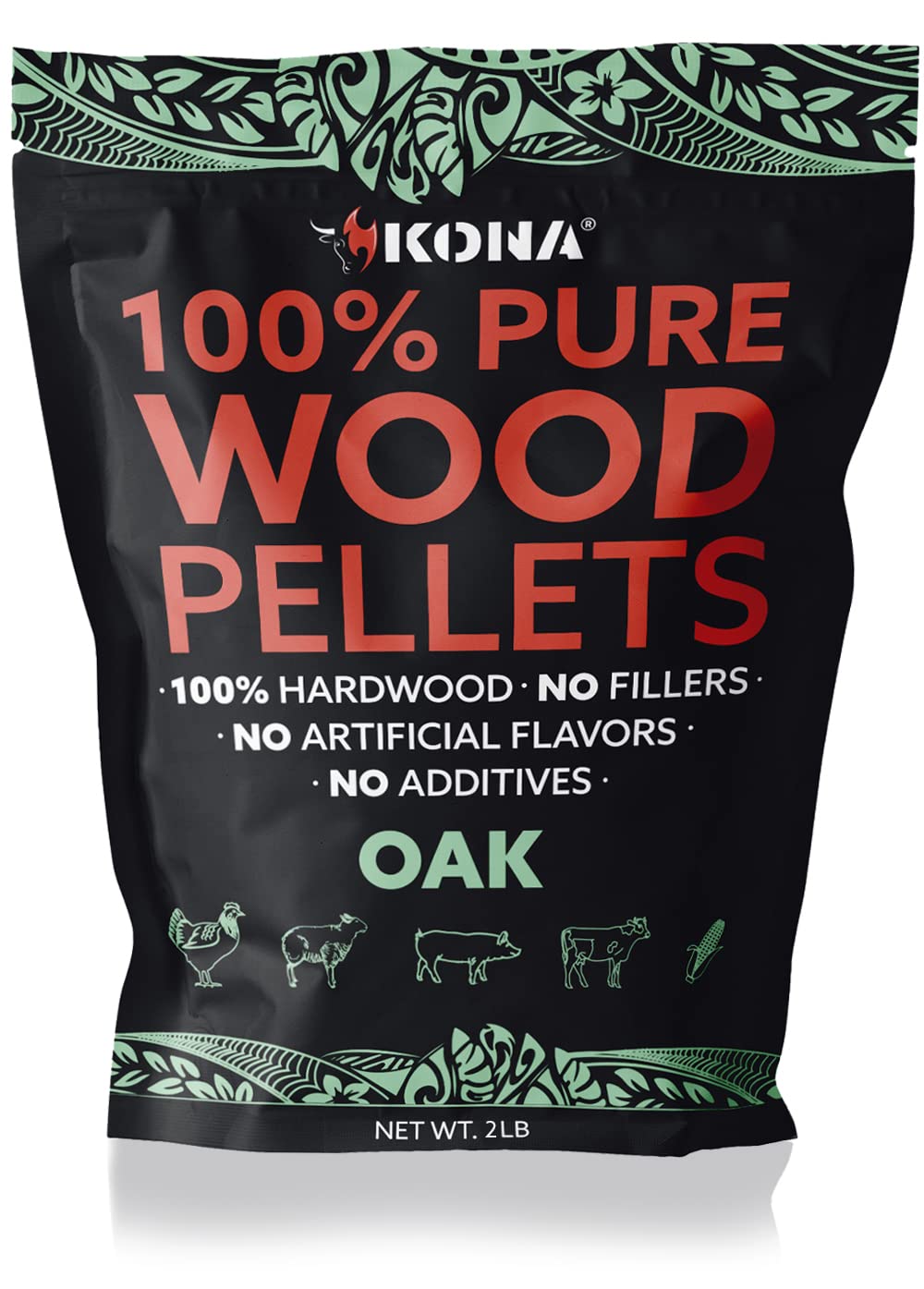 Kona 100% Oak Smoker Pellets, Intended for Ninja
