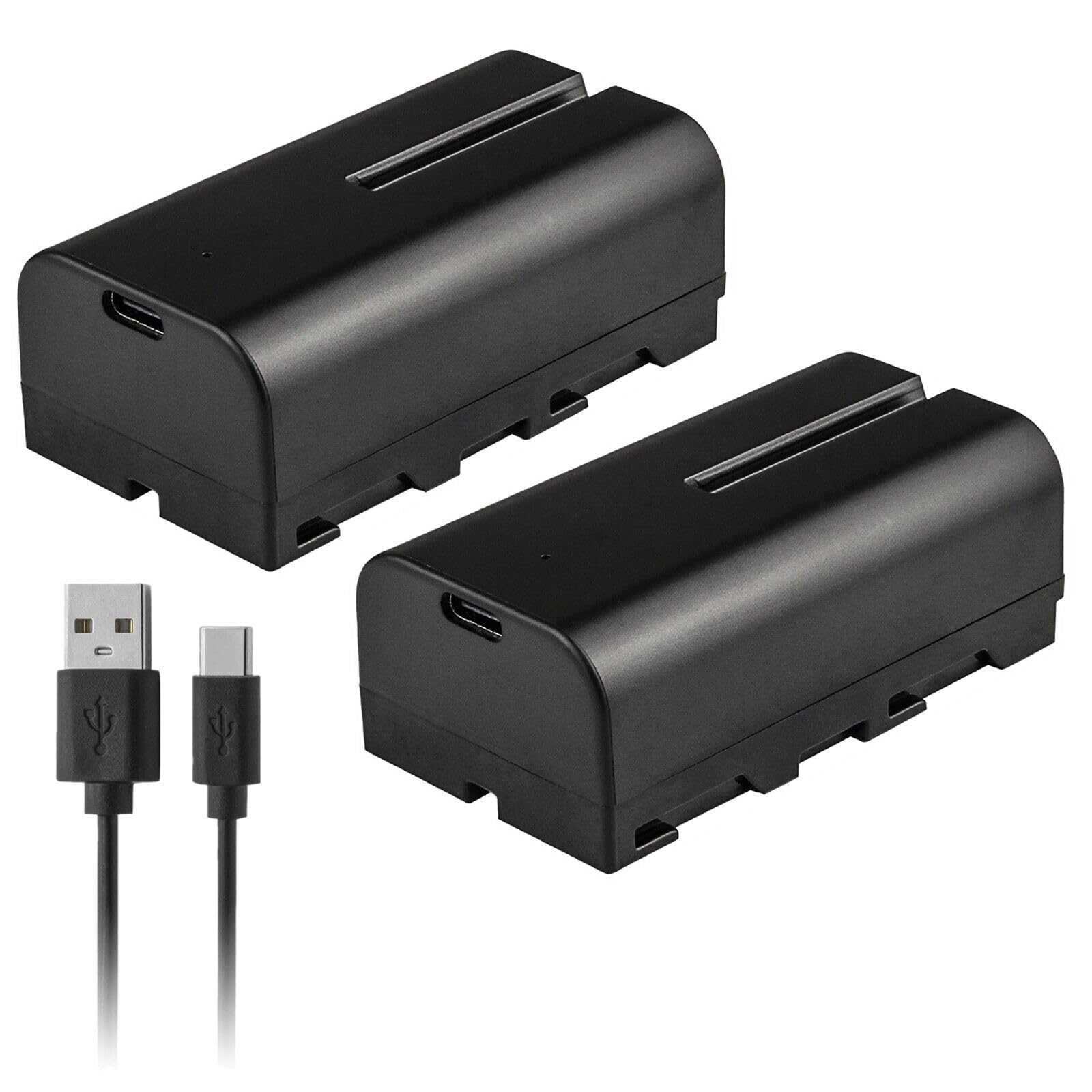 Kastar NP-F570T USB-C Battery 2-Pack Replacement