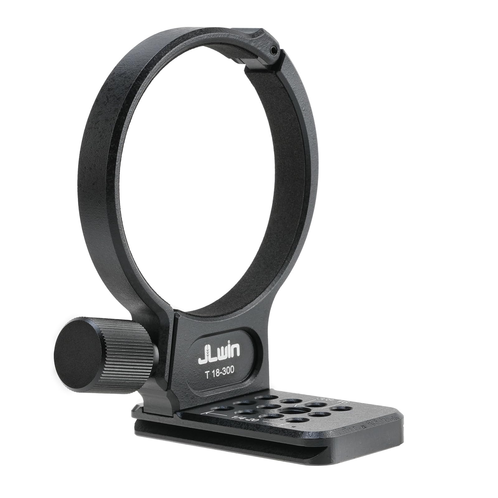 FOTGA Metal Tripod Collar Mount Ring 74mm for Tamron 18-300mm F/3.5-6.3 Di III-A VC VXD Lens, Bottom with 1/4" & 3/8" Thread Screw Mount Dovetail Groove Quick-Release Plate for Acra-Swiss Type Tripod