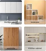 YUNYU 4-Pack Soft Close Mute Hinges Full Overlay Cabinets with Screws view 7