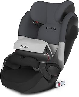 CYBEX Silver 2-in-1 Kinder-Autositz Pallas M-Fix SL, Für Autos mit und ohne ISOFIX, Gruppe 1/2/3 (9-36 kg), Ab ca. 9 Monate bis ca. 12 Jahre, Gray Rabbit