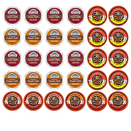 30-count Cider Single Serve cups For Keurig K cup Brewer Variety Pack Sampler
