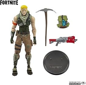 McFarlane Fortnite Figura Jonesy, Multicolor, Talla única (10612-1) 