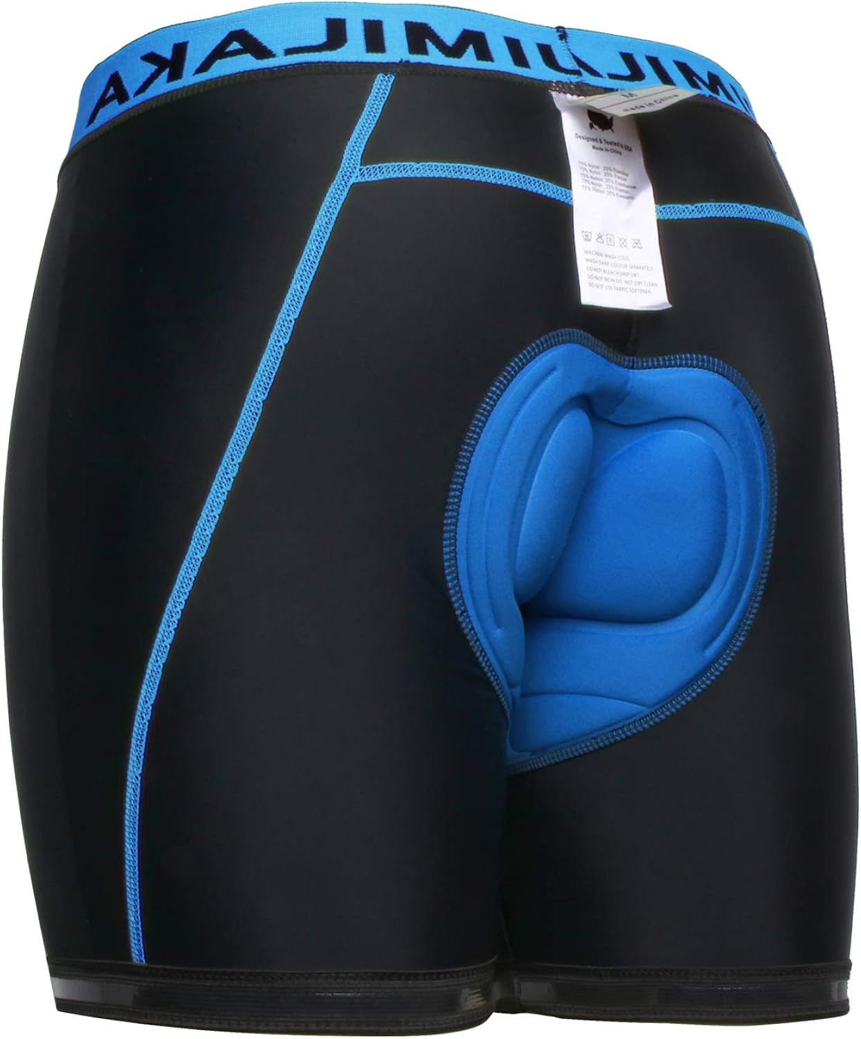 Jimilaka Men's Cycling Underwear Shorts 3D Padded Bike Bicycle MTB Liner Riding Shorts: Clothing