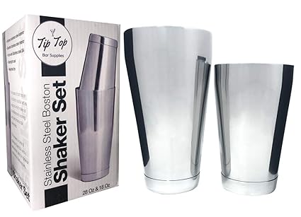 Buy Weighted Boston Shaker Set By Tip Top Bar Supplies