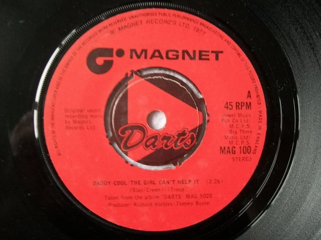 DARTS Daddy Cool / The Girl Can't Help It 7" Darts