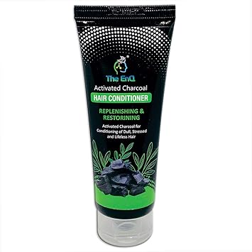 The EnQ Activated Charcoal Hair Conditioner 80g