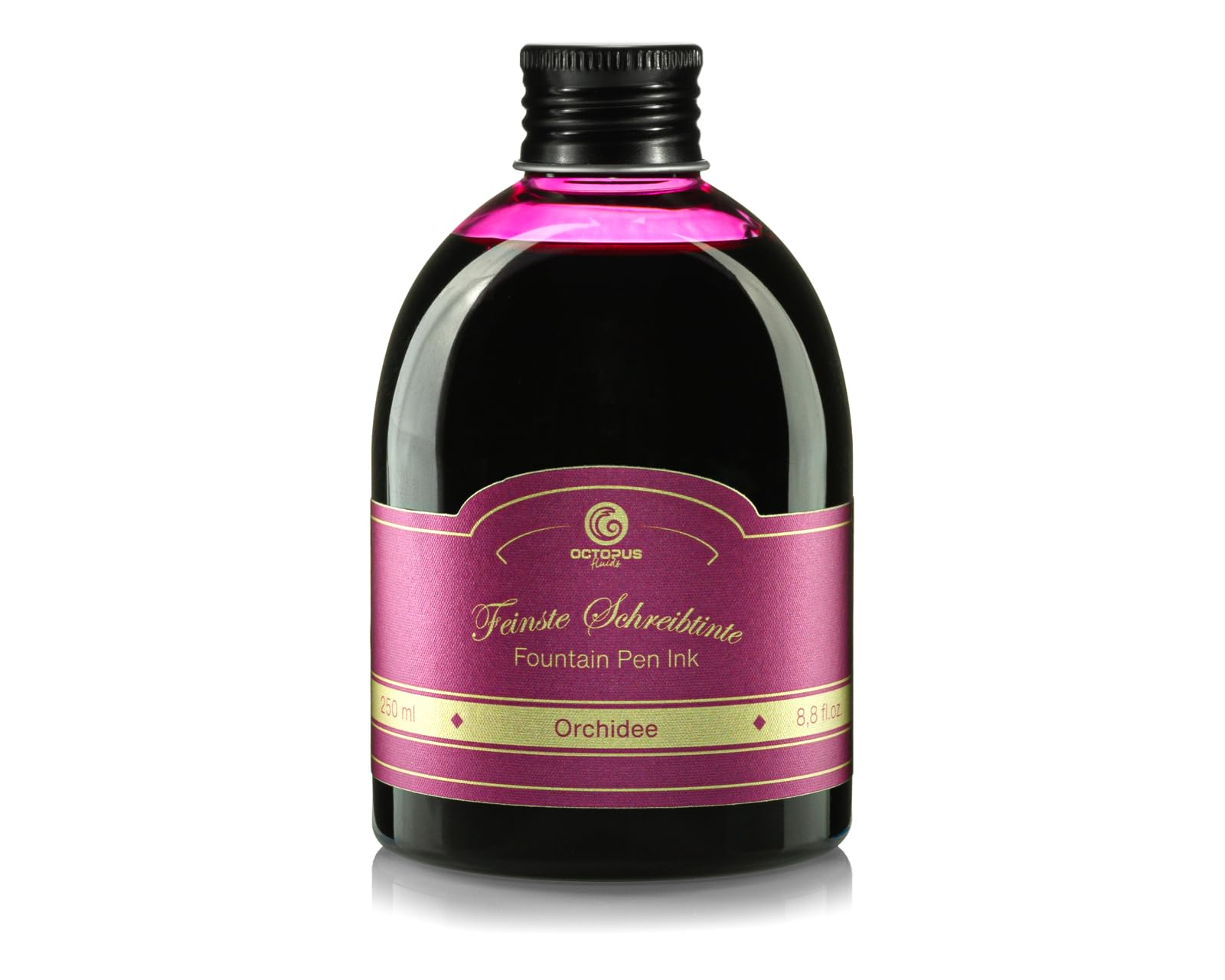 Octopus Practical Bottle Fountain Pen Ink, Fountain Pen Ink, Fountain Pen Ink, Orchid Calligraphy Ink 250ml