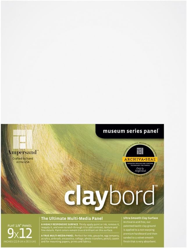 Ampersand Claybord 9X12