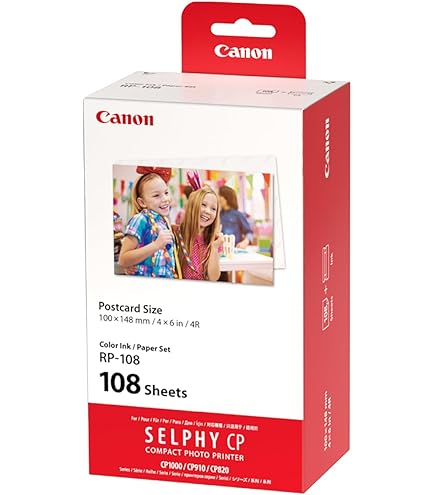 Canon SELPHY QX10 Portable Square Photo Printer for iPhone or