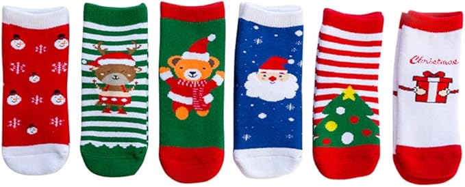Lindo calcetín de navidad Comodo Calcetín de Navidad de invierno No se