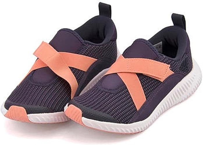 Amazon アディダス 女の子 キッズ 子供靴 スリッポン スニーカー フォルタスリップオン K 限定モデル 軽量 カジュアル スクール 学校 Fortaslipon K Cq1722 トレースパープル トレースブルー チョークコーラル 24 0cm 運動靴 スニーカー