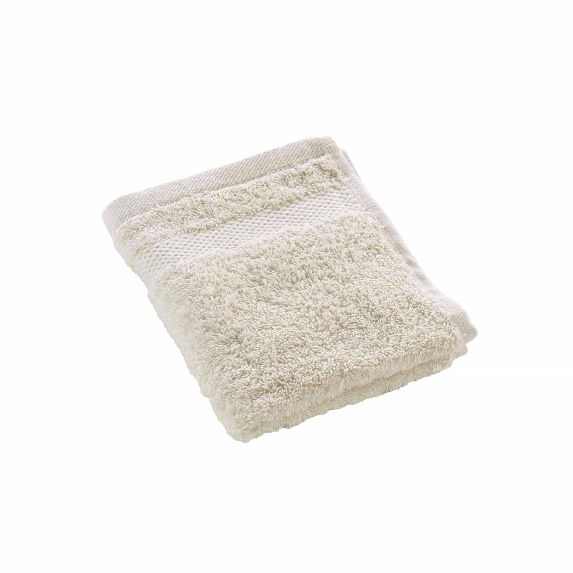 Douceur d'Intérieur, Elegance Guest Towel Sand 30 x 50 cm 100% Cotton Plain