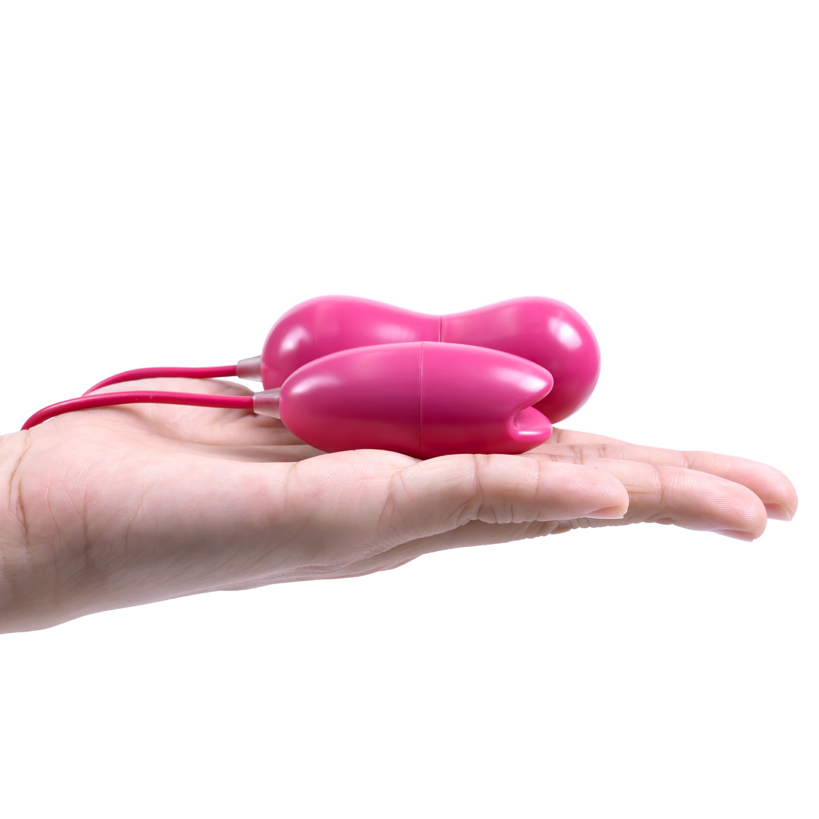 ZEMALIA Ada Double Egg Bullet Vibrators with Remote Control Easy Function Massager for Women or Couples